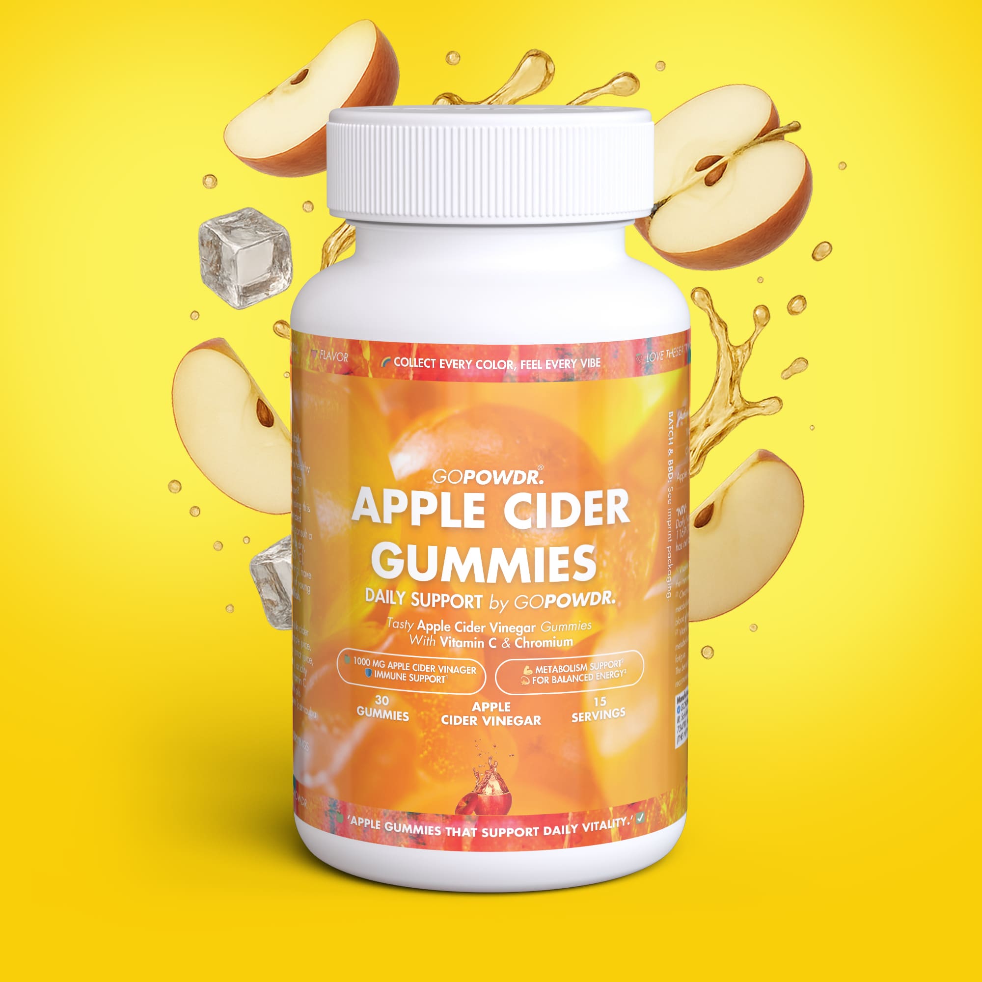 Apple cider vinegar gummies - 30 gummies