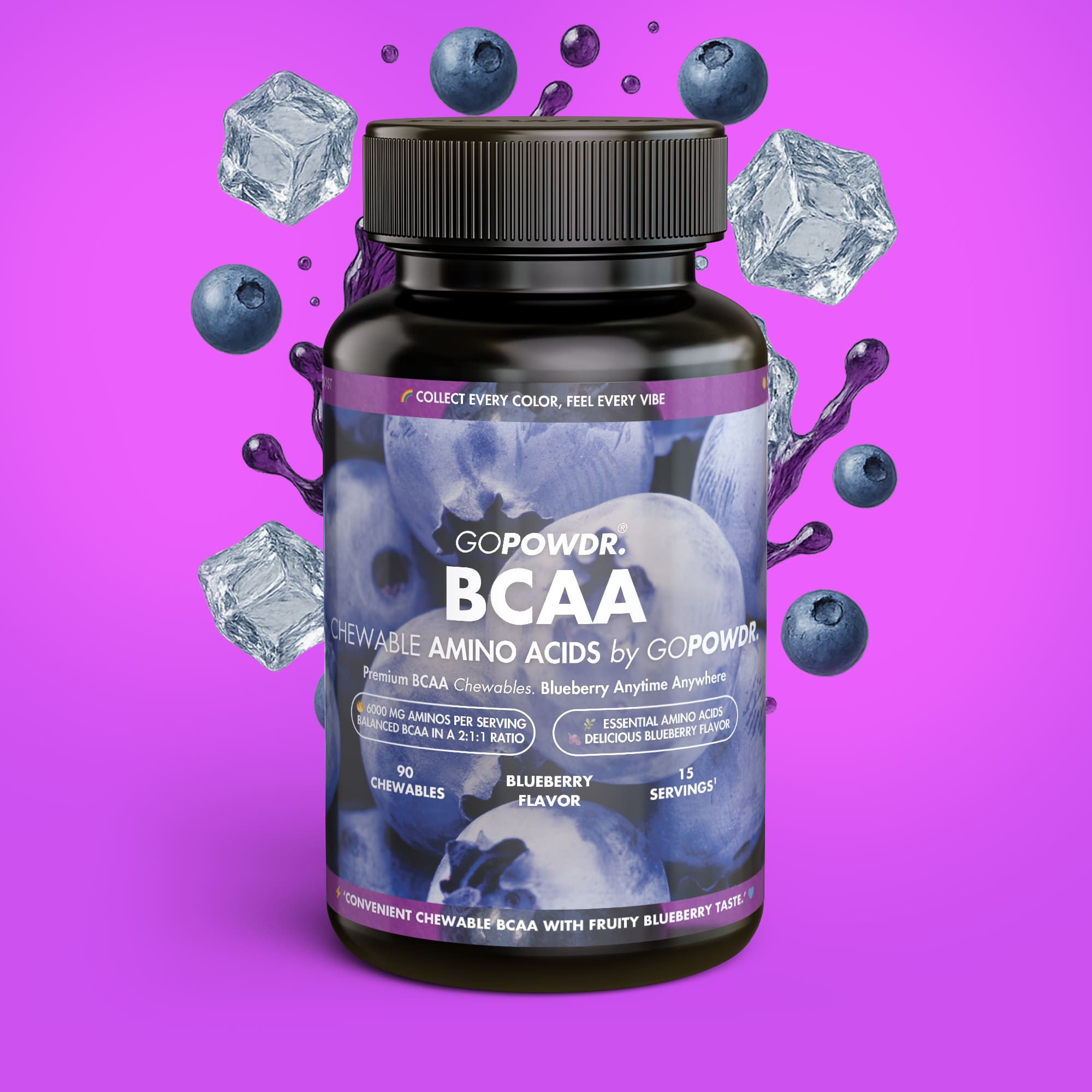 BCAA Chewable Tablets 6000 mg