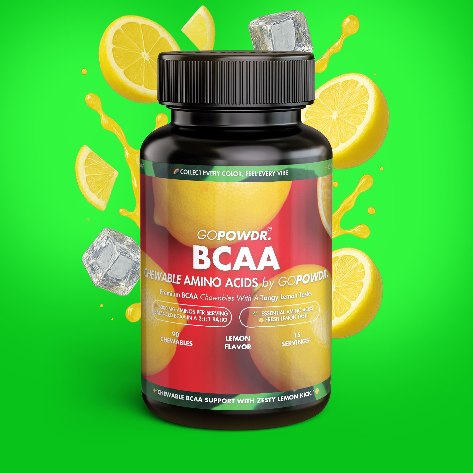 BCAA Chewable Tablets 6000 mg