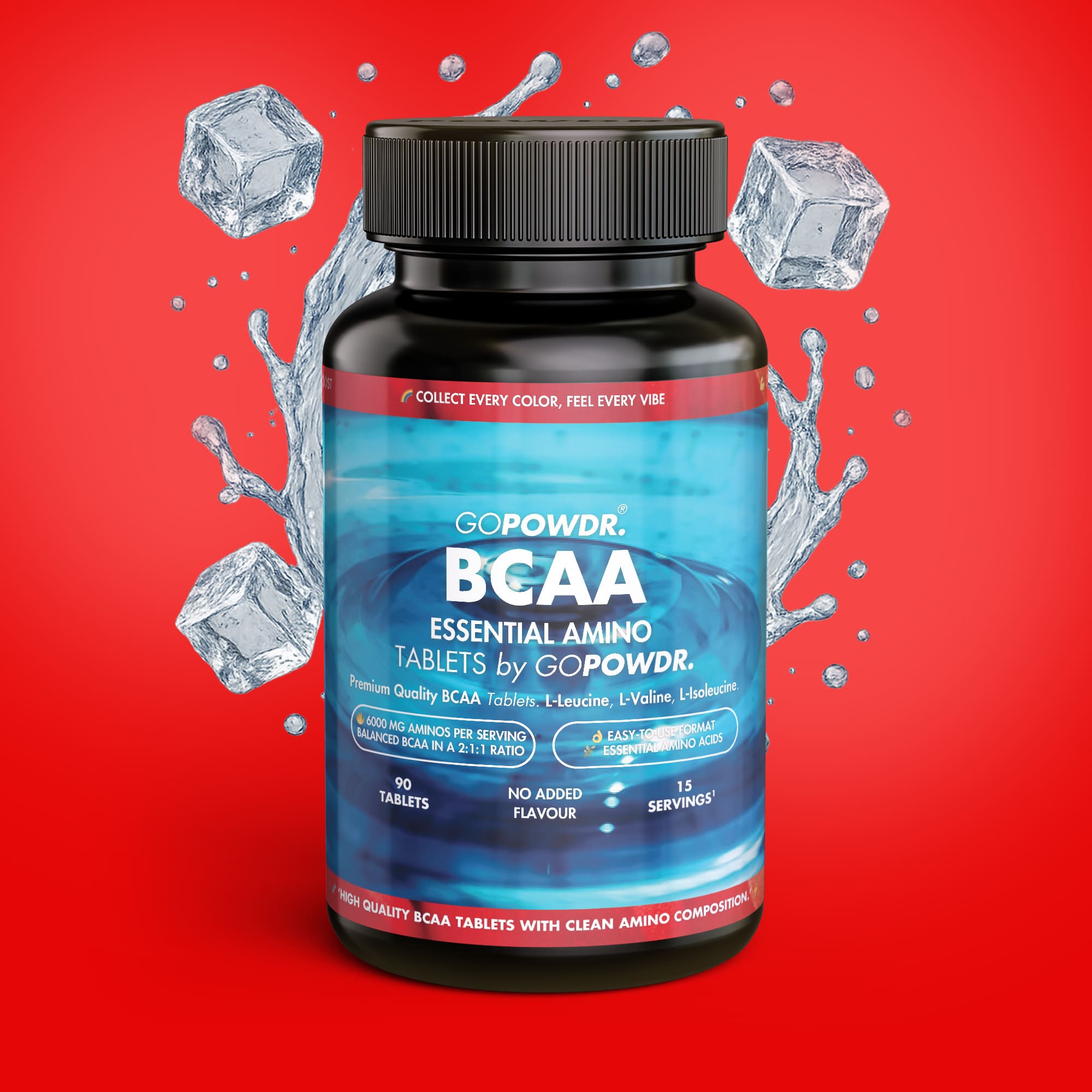 BCAA Chewable Tablets 6000 mg
