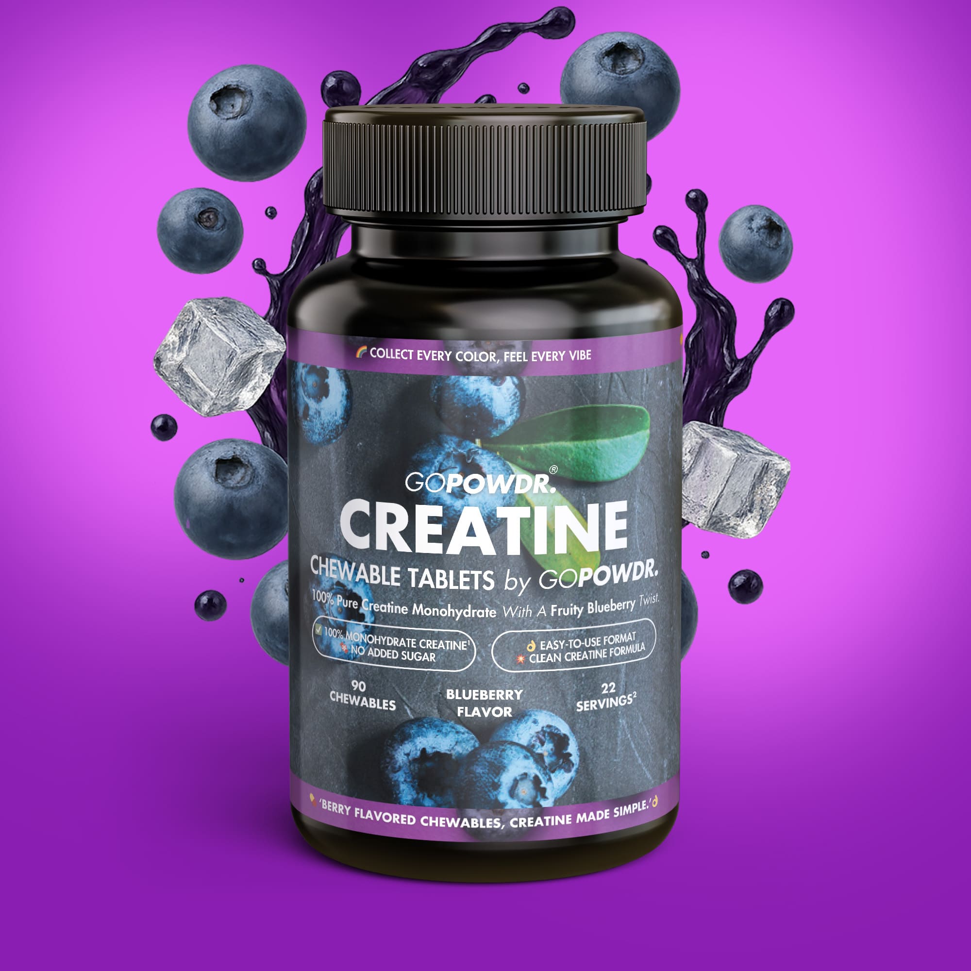 Creatine Chewable Tablets (90 tablets)