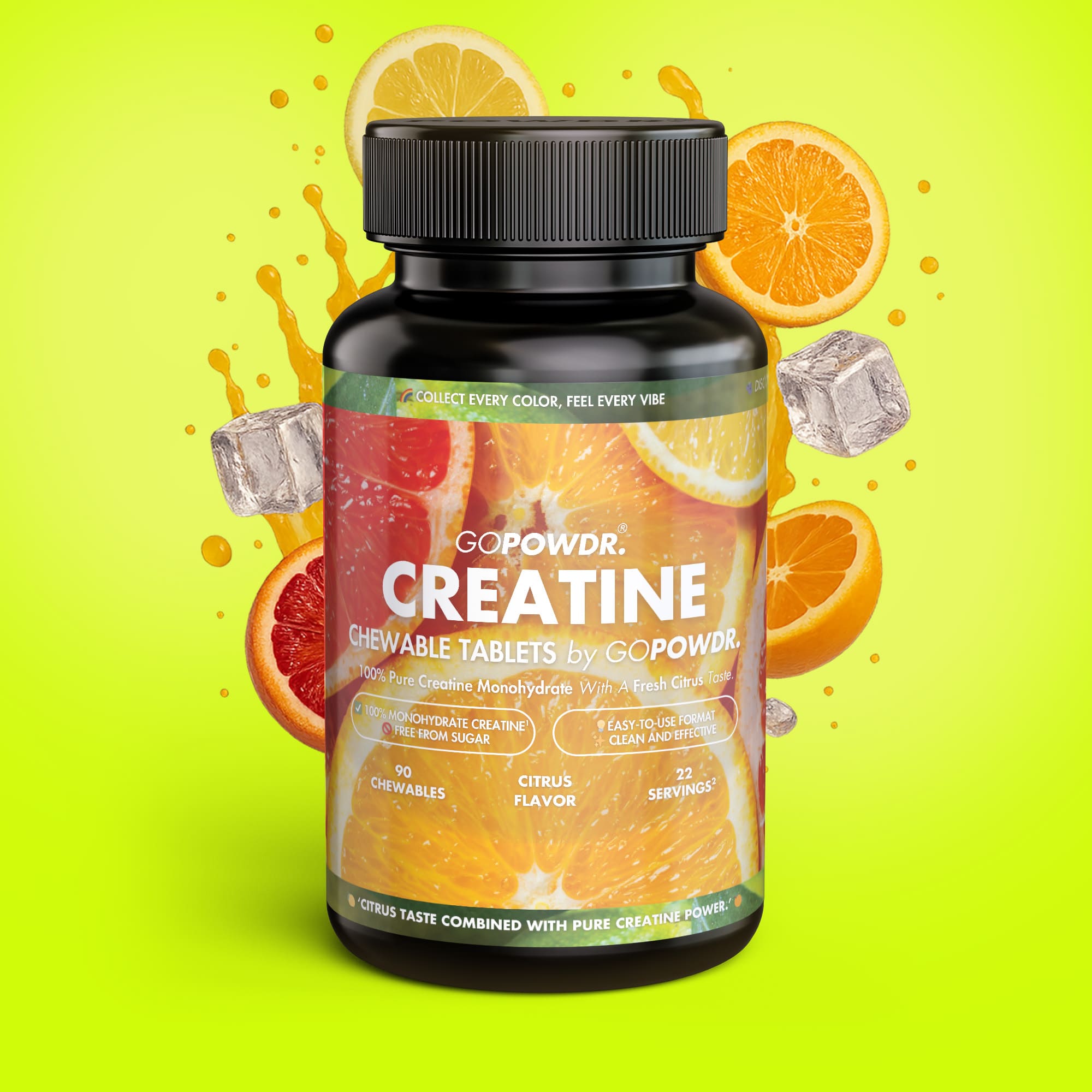 Creatine Chewable Tablets (90 tablets)