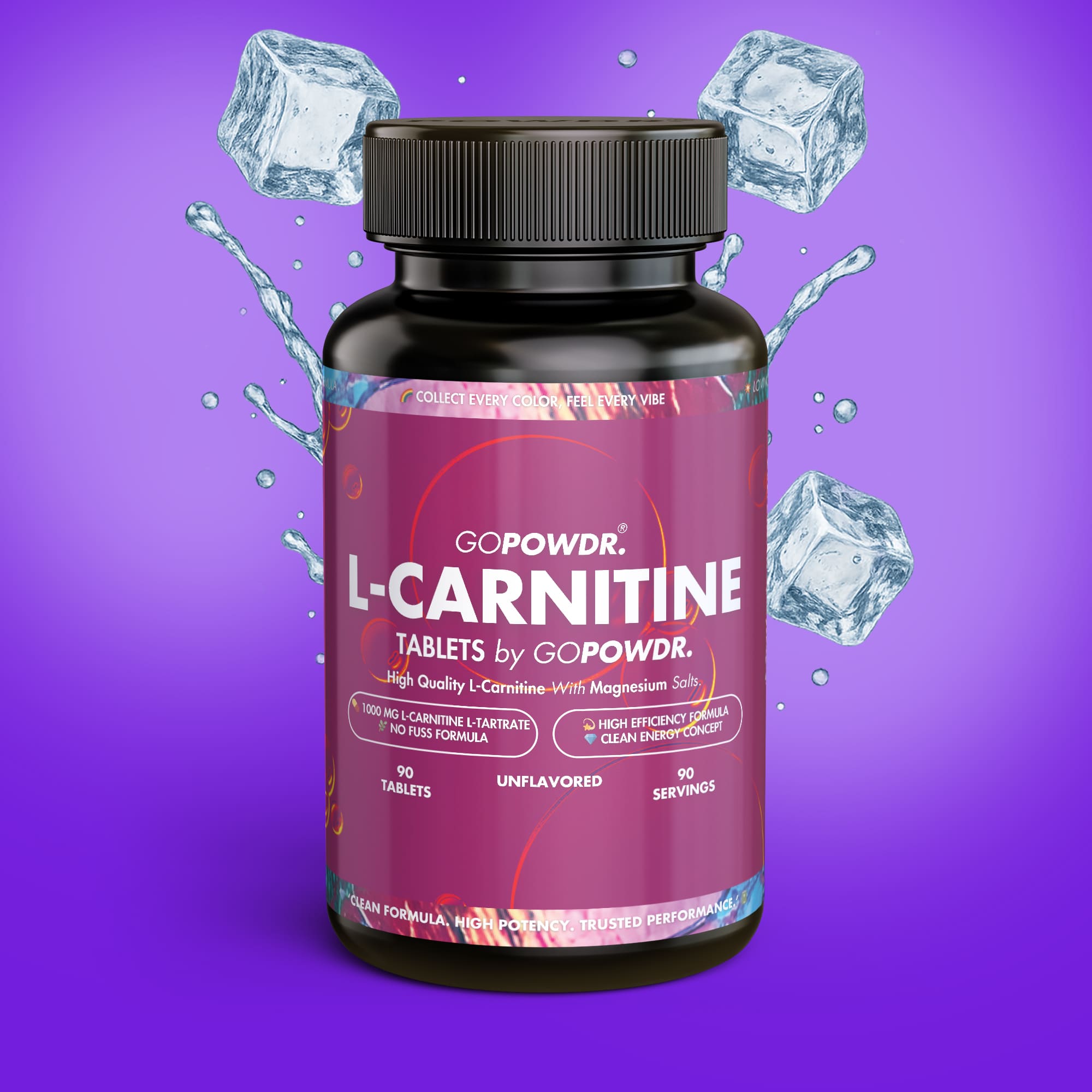 L-Carnitine 1000 mg (90 tablets)