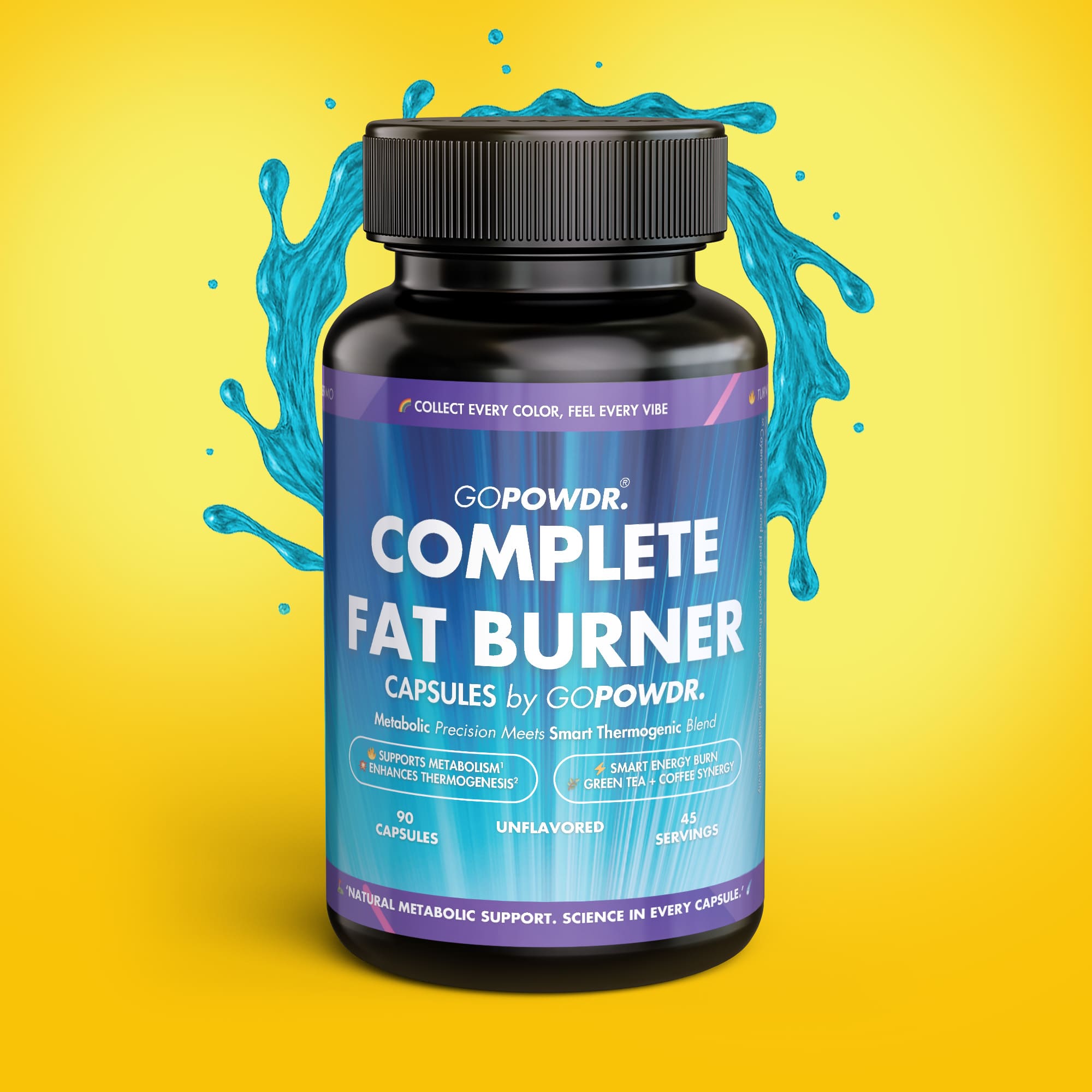 Bottle of fat burner