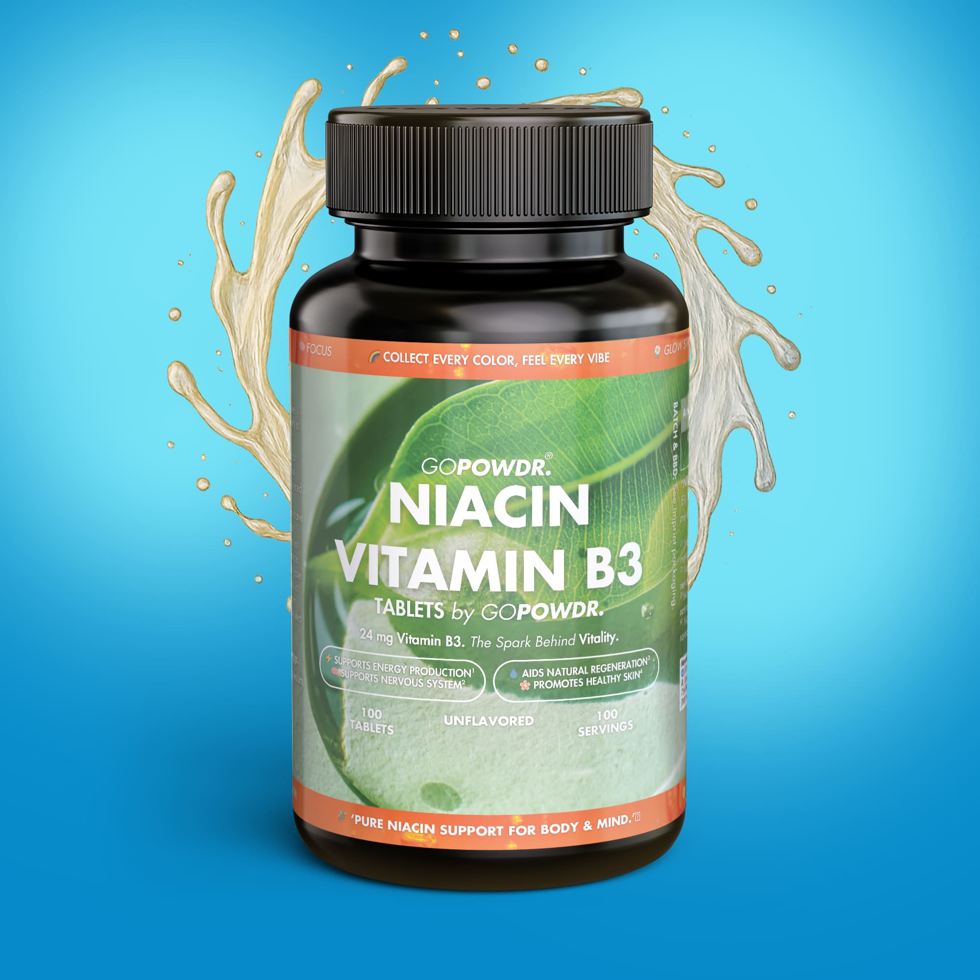 Niacin – Vitamin B3 (100 tablets)