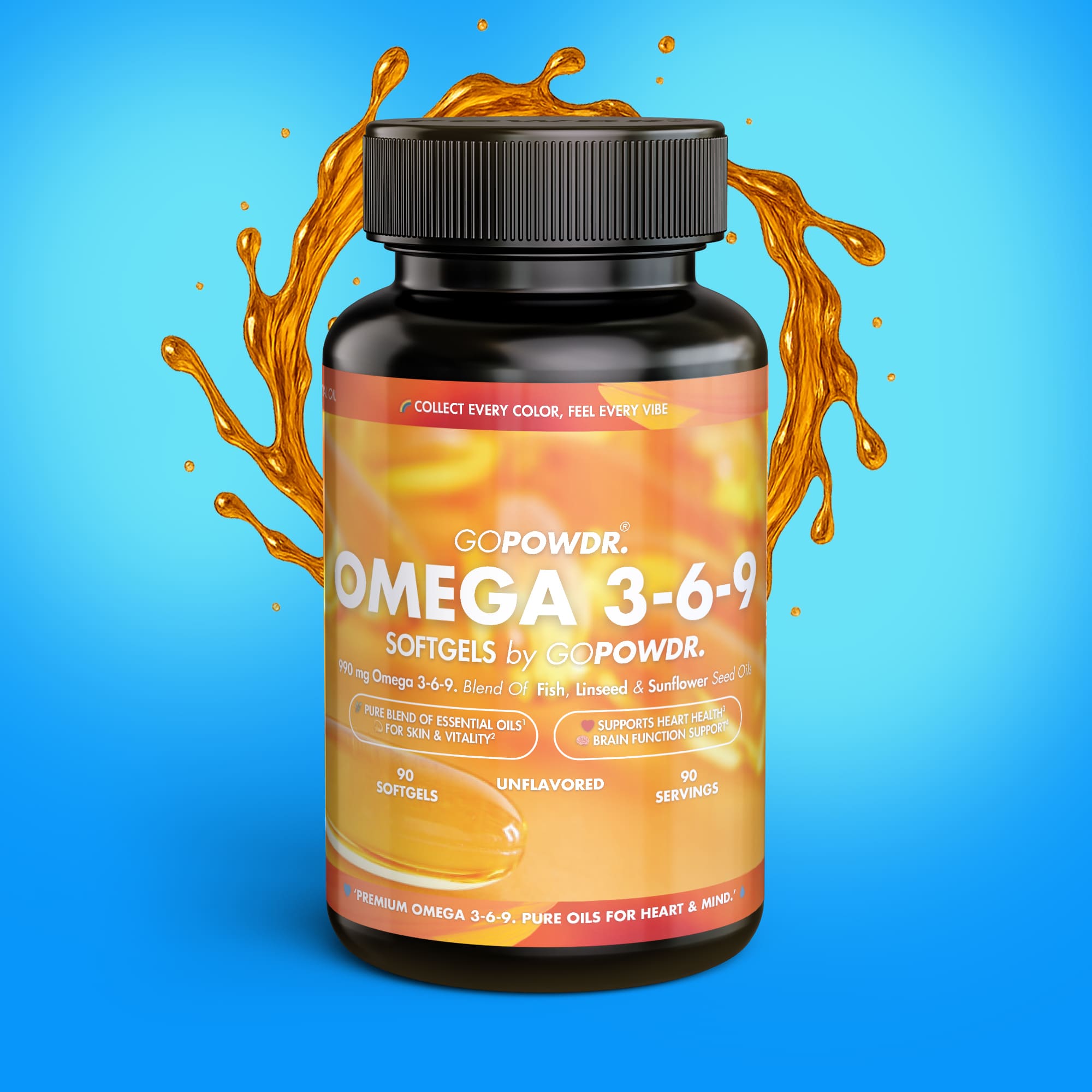 Omega 3-6-9 (90 softgels)