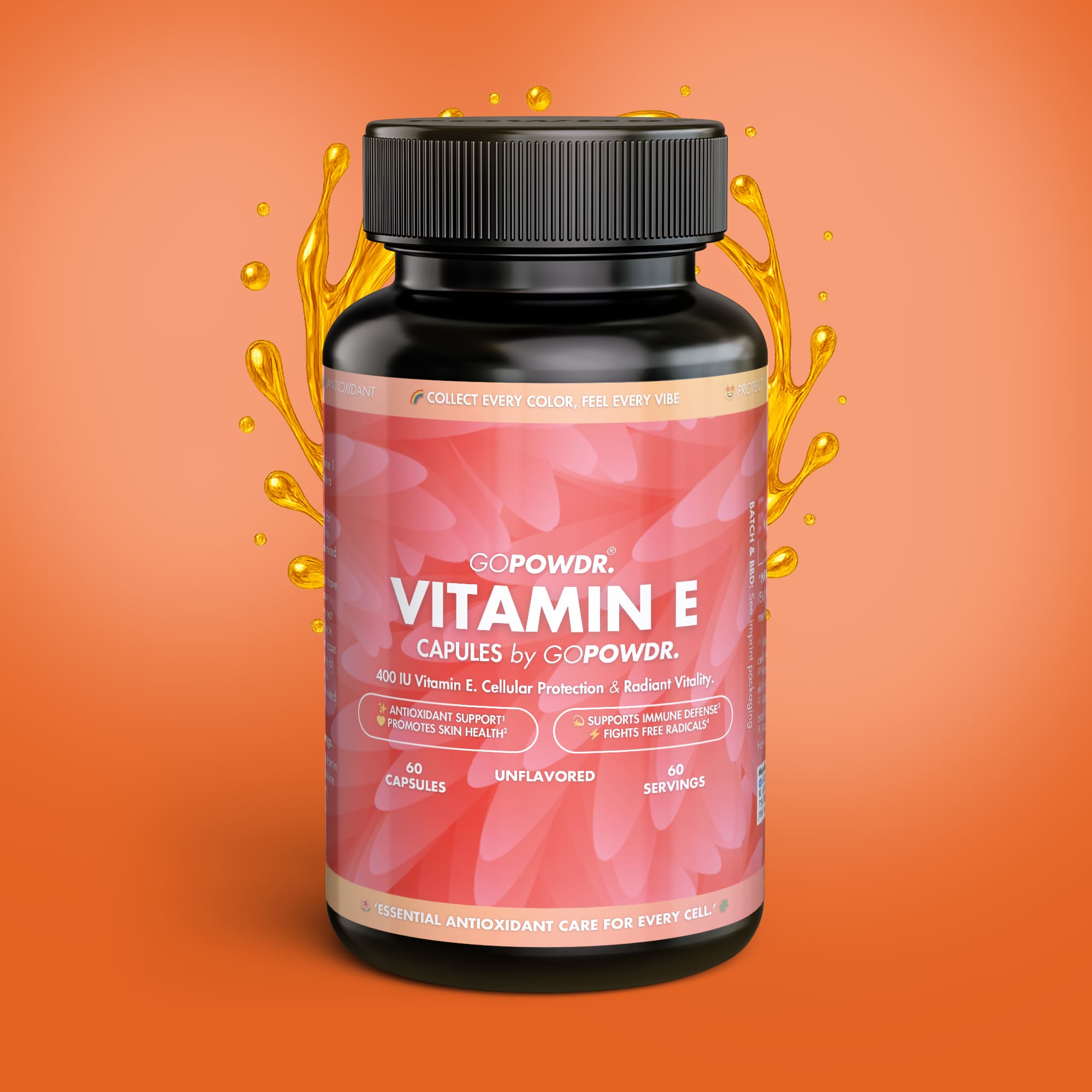 Vitamin E 400 IU (60 capsules)